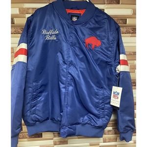 NWT NFL Buffalo Bills Varsity Bomber Jacket Size (S) Small Lightweight